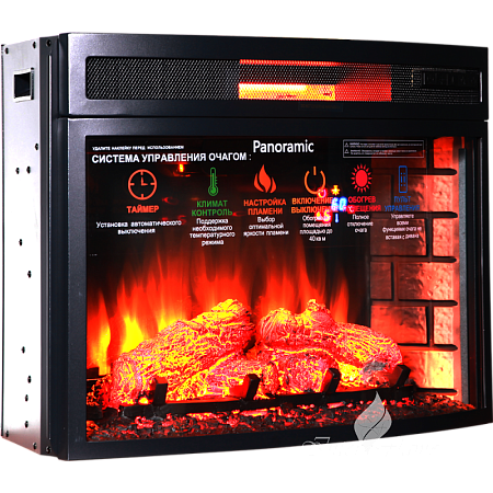 Очаг InterFlame Panoramic 25 LED FX QZ