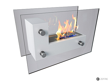 Биокамин Fidero 500 белый (ZeFire)