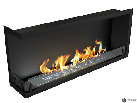 Биокамин встраиваемый Contour угловой 1100 левый (Estetic Flame)