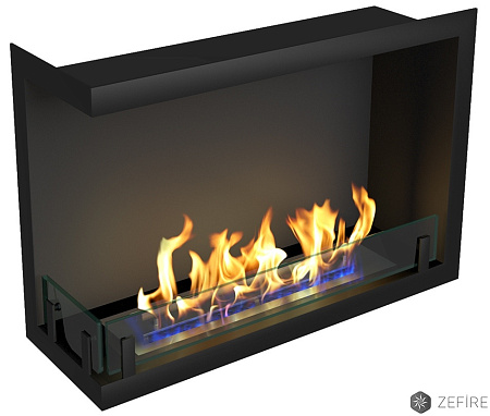 Биокамин угловой Standart 700 левый со стемалитом