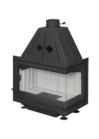 Топка АЛЬФА 700 R два стекла правая