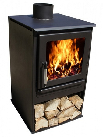 Отопительный камин "Гармония 105" черная