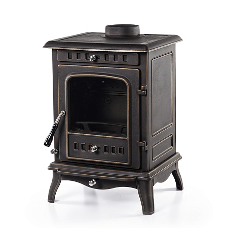 Печь чугунная ERIK патина медь