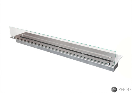 Прямоугольный контейнер ZeFire 1000 со стеклом (ZeFire)