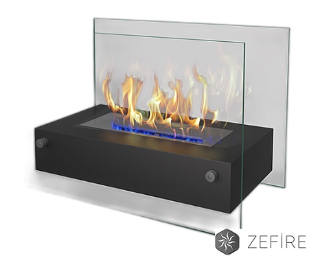Биокамин Iceberg черный (ZeFire)