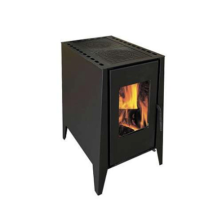 Печь-котел ДЕРЕВЕНЬКА две плиты без т/о