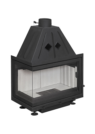 Топка АЛЬФА 700 L два стекла левая