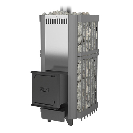 Банная печь КОСТЁР-СЕТКА 21 СтД (стальная дверца)