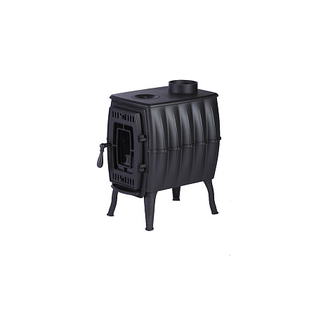 Мини-печь-камин отопительно-варочная "Бахтинка" (цв.черный)