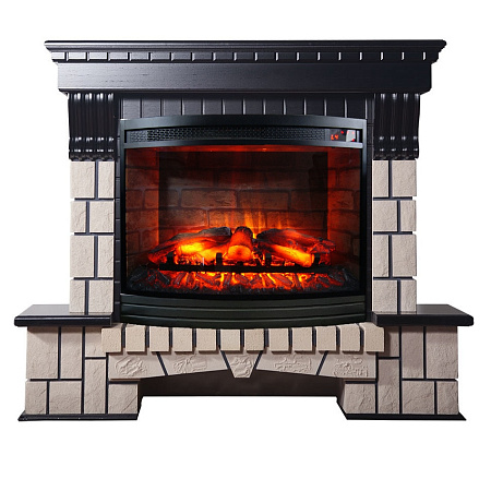 Экстер под очаг Panoramic 25-30 3D