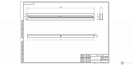 Прямоугольный контейнер ZeFire 1800 (ZeFire)