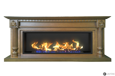 Биокамин в линейном портале Фостер (ZeFire)