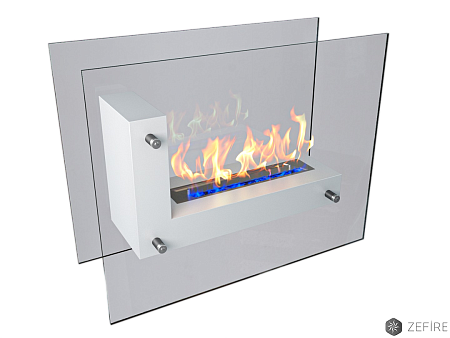 Биокамин Fidero 900 белый (ZeFire)