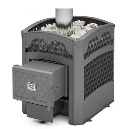 Печь-каменка чугунная Былина Сетка18Ч (1.1) Теплодар