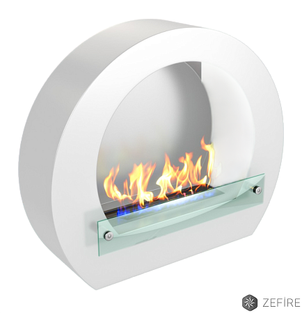 Биокамин Barrel белый (ZeFire)