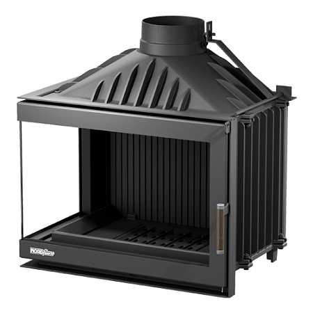 Каминная вставка из чугуна "TRENT" left