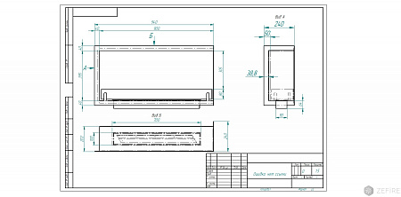 Биокамин угловой Standart 900 правый со стемалитом