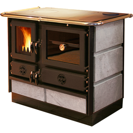 Плита MAGNUM PLUS 4D D S (с камнем, правая)