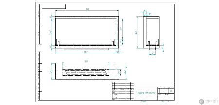 Биокамин угловой Standart 900 левый со стемалитом