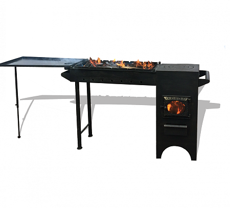 Кухня мангал ДТ-3 стекло