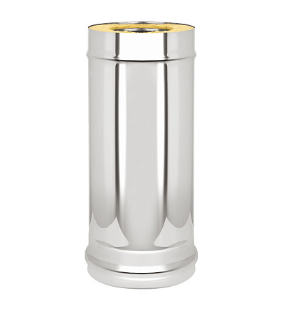 Сэндвич-труба Нерж+Нерж (AISI 430/0,5мм) L-0,5м