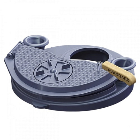 Комплект ЗК для Авангард 24 (Крышка, дверка пара, пушки Ураган 2шт, заглушки для трубы 115)