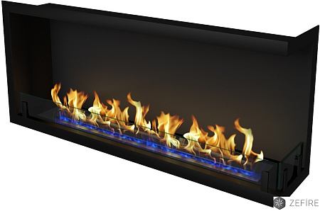 Биокамин угловой Standart 1100 правый со стемалитом