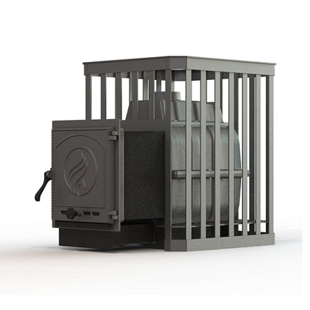 Банная печь ПароВар 24 сетка-ковка (414)