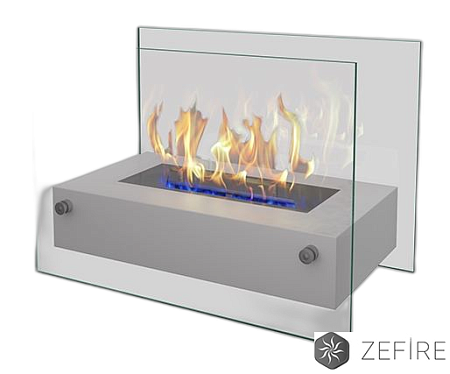 Биокамин Iceberg белый (ZeFire)