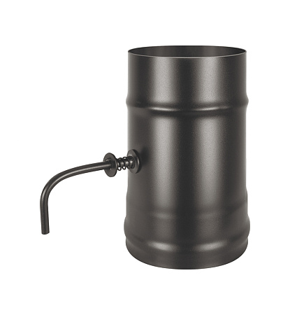 Шибер нерж. поворотный BLACK (AISI 430/0,8мм) 