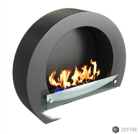 Биокамин Barrel черный (ZeFire)