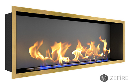 Биокамин Flagman 1300 латунный (ZeFire)