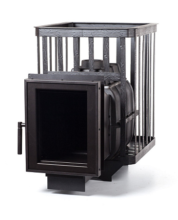 Банная печь ПароВар 18 сетка-ковка (340М)