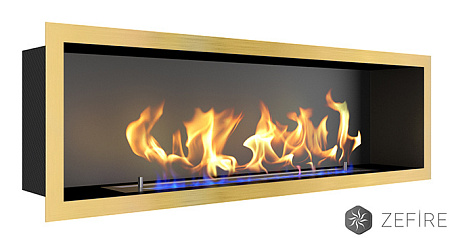 Биокамин Flagman 1000 латунный со стемалитом