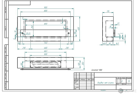 Биокамин Constant 900 черный (ZeFire)