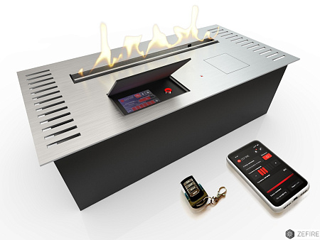 Автоматический биокамин ZeFire M 600 шлифованный (ZeFire)