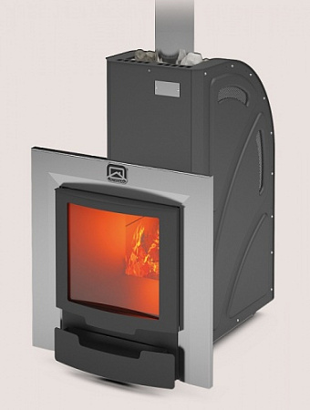 Печь-каменка КАСКАД 12 Т Панорама (без двери 16/обрамления) (2018) Теплодар