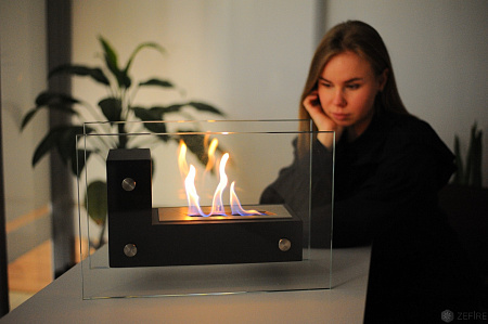 Биокамин Fidero 500 черный (ZeFire)