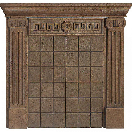 Портал для печей "КОЛОННА" Коричневый от магазина VYBOR-PLAZA