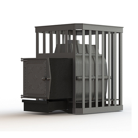 Банная печь ПароВар 18 сетка-ковка (211)