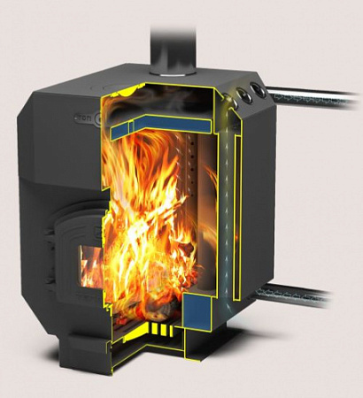 "ТОП - АКВА 150" (дверца чугун) Теплодар