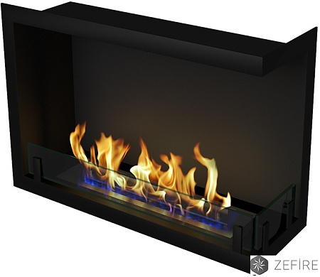 Биокамин угловой Standart 700 правый со стемалитом