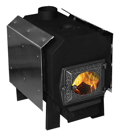 Печь отопительная " Кадет-2" 70 куб. (ДТ-3 стекло)