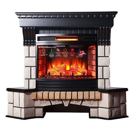 Экстер угловой под очаг Panoramic 25 