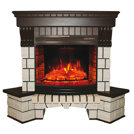 Экстер угловой под очаг Panoramic 25 