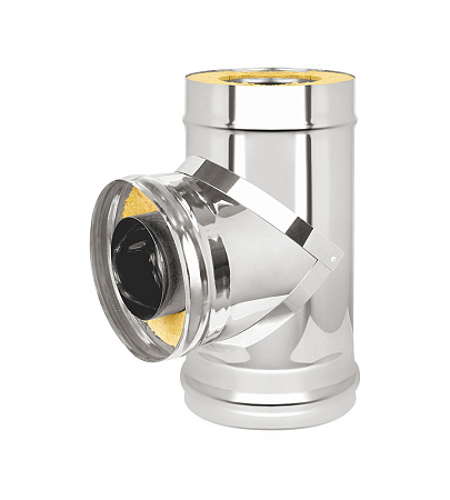 Сэндвич-тройник Нерж+Нерж (AISI 430/0,8мм) 