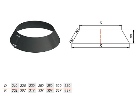 Юбка нерж AISI 439