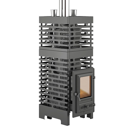 Печь для бани ASTON «Шторм 26 Турбопар» б/в (чугун) 