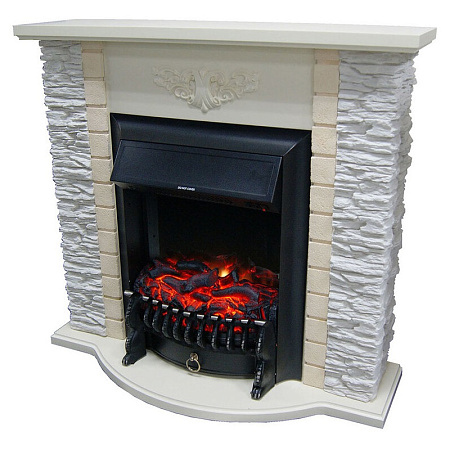 Аспен сланец под классический очаг