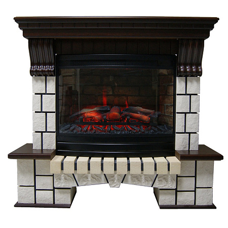 Экстер под очаг Panoramic 25-30 3D